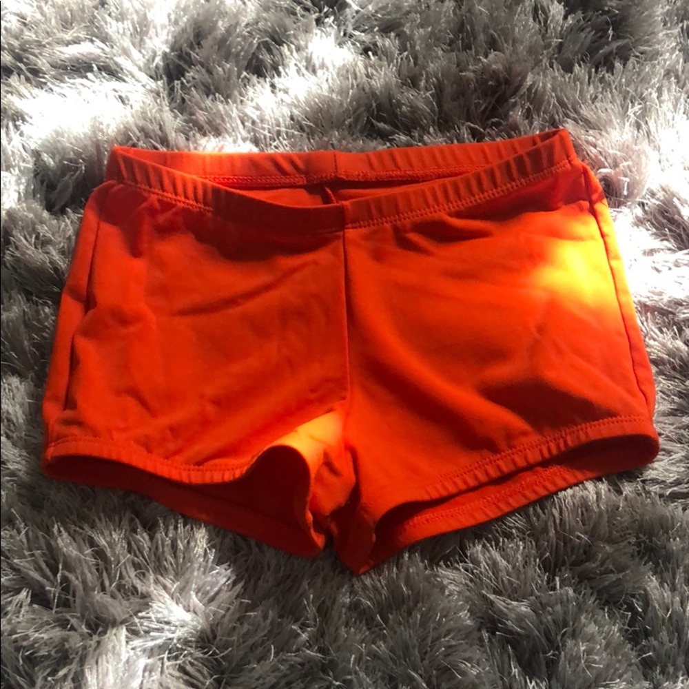 Orange Varsity spandex
